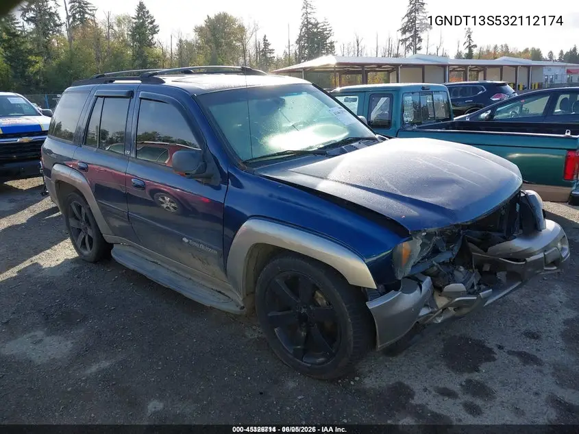1GNDT13S532112174 2003 Chevrolet Trailblazer Ltz