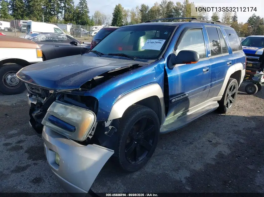 1GNDT13S532112174 2003 Chevrolet Trailblazer Ltz