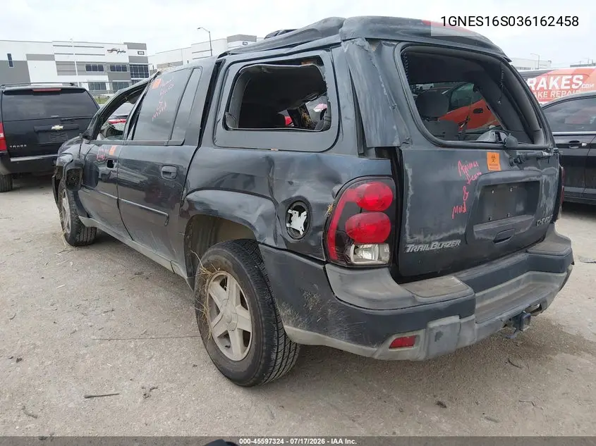 2003 Chevrolet Trailblazer Ext Lt VIN: 1GNES16S036162458 Lot: 45597324