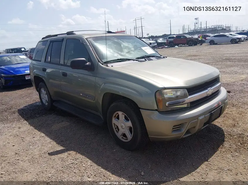 2003 Chevrolet Trailblazer Ls VIN: 1GNDS13S632161127 Lot: 45617343