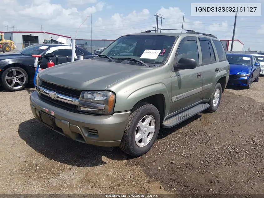 2003 Chevrolet Trailblazer Ls VIN: 1GNDS13S632161127 Lot: 45617343