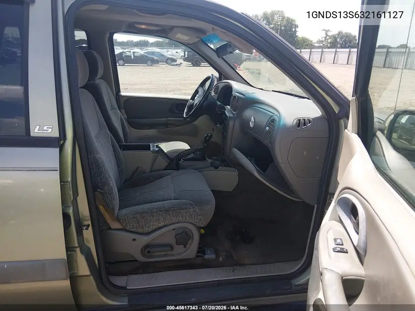 2003 Chevrolet Trailblazer Ls VIN: 1GNDS13S632161127 Lot: 45617343