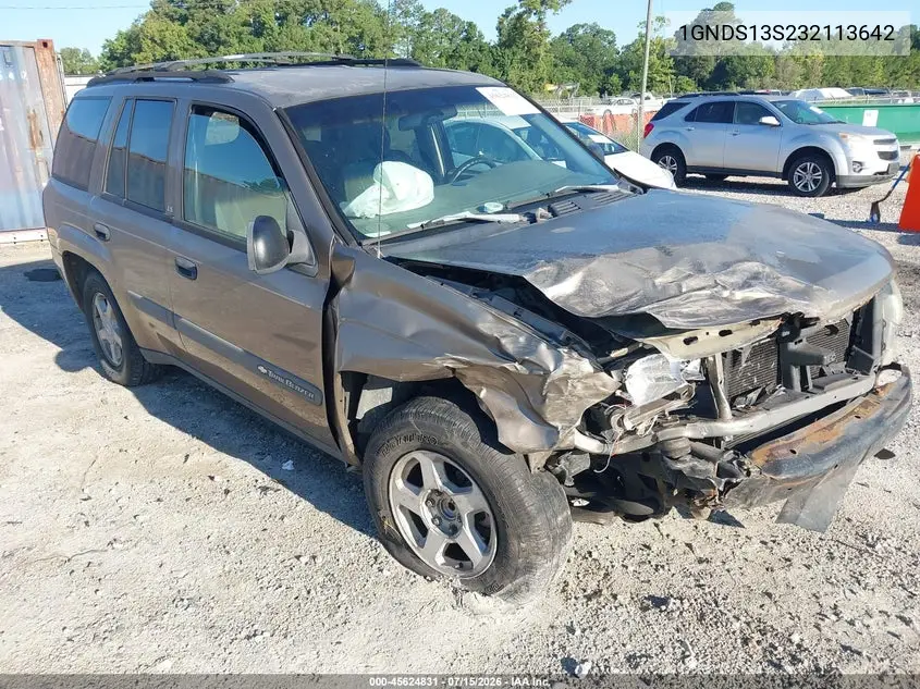 2003 Chevrolet Trailblazer Ls VIN: 1GNDS13S232113642 Lot: 45624831