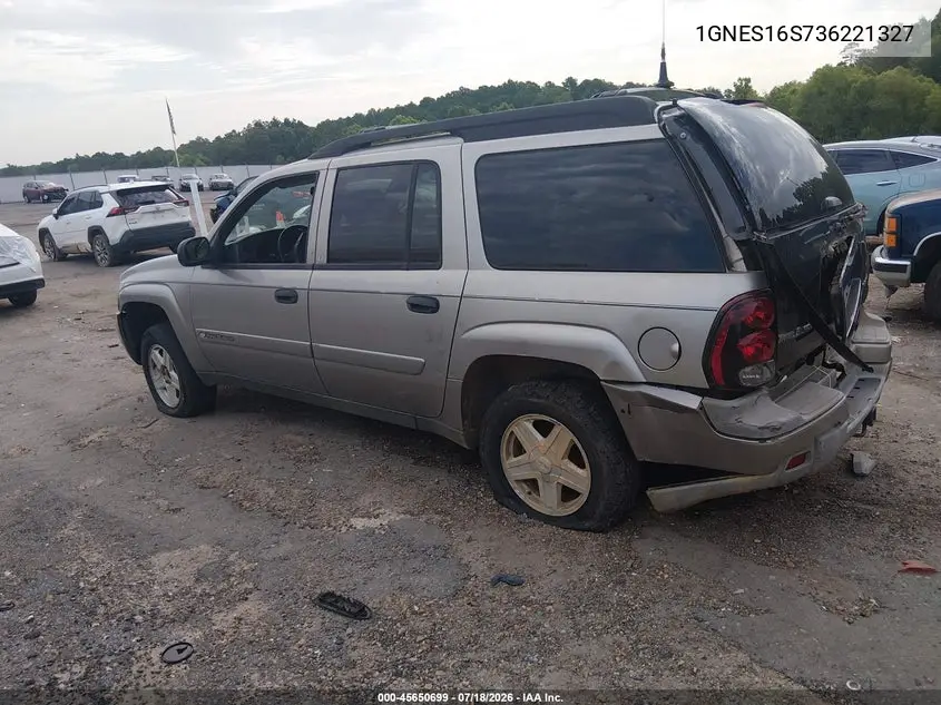 2003 Chevrolet Trailblazer Ext Lt VIN: 1GNES16S736221327 Lot: 45650699