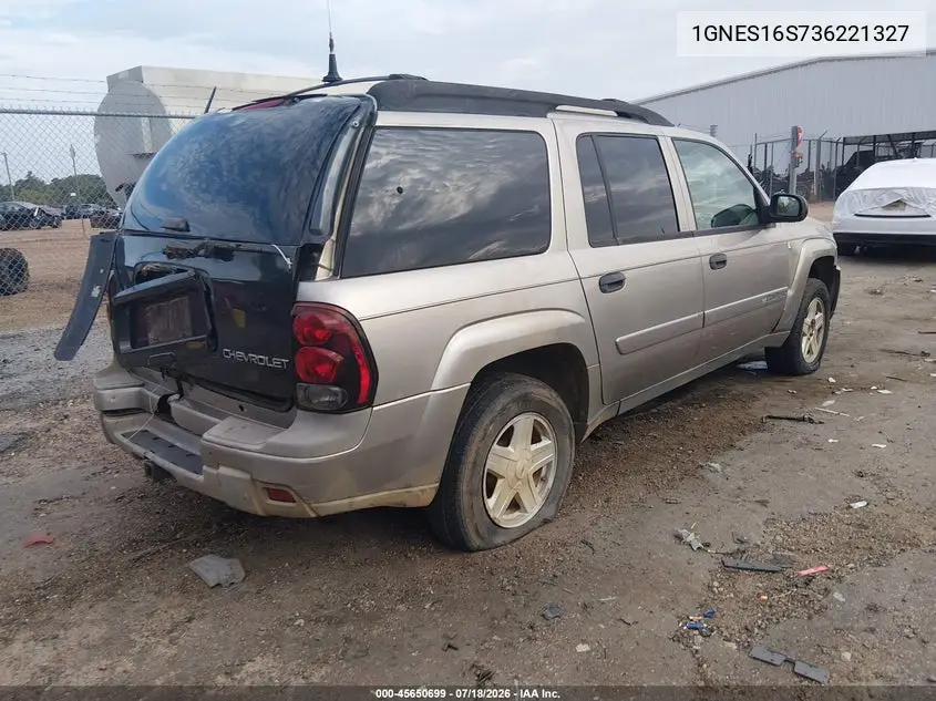 2003 Chevrolet Trailblazer Ext Lt VIN: 1GNES16S736221327 Lot: 45650699