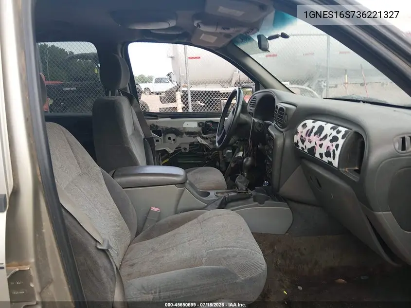 2003 Chevrolet Trailblazer Ext Lt VIN: 1GNES16S736221327 Lot: 45650699