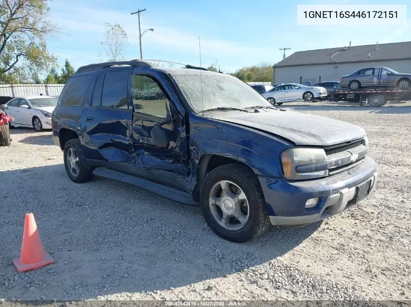 1GNET16S446172151 2004 Chevrolet Trailblazer Ext Lt