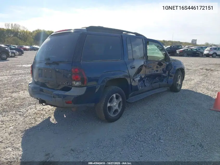 1GNET16S446172151 2004 Chevrolet Trailblazer Ext Lt