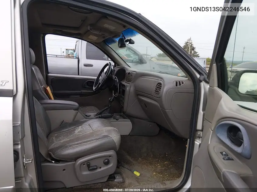 2004 Chevrolet Trailblazer Lt VIN: 1GNDS13S042246546 Lot: 45656269