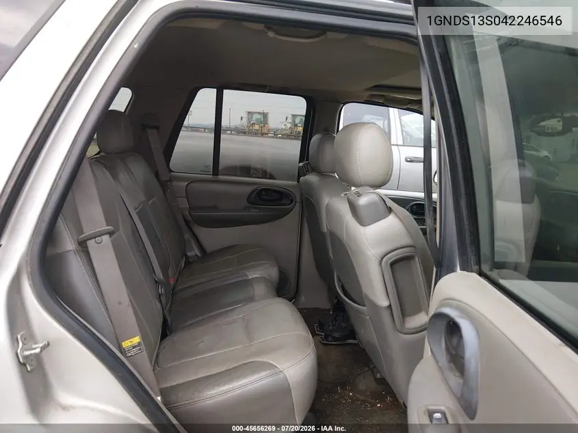 2004 Chevrolet Trailblazer Lt VIN: 1GNDS13S042246546 Lot: 45656269