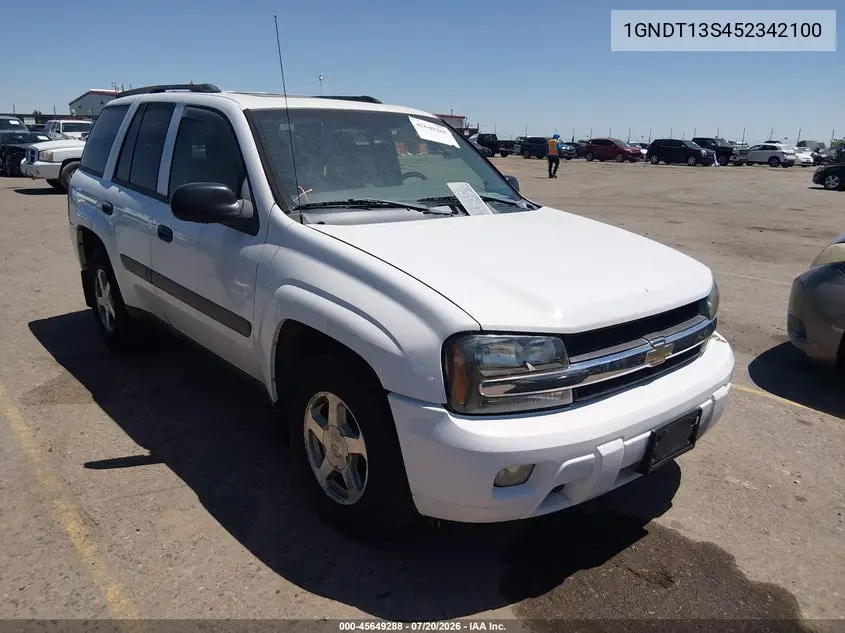 2005 Chevrolet Trailblazer Ls VIN: 1GNDT13S452342100 Lot: 45649288