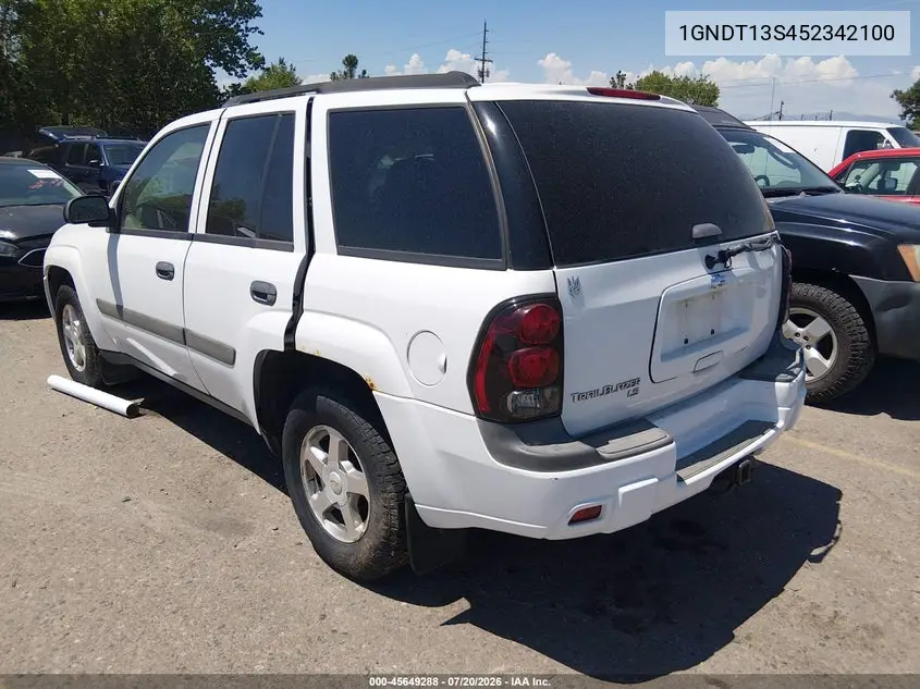 2005 Chevrolet Trailblazer Ls VIN: 1GNDT13S452342100 Lot: 45649288