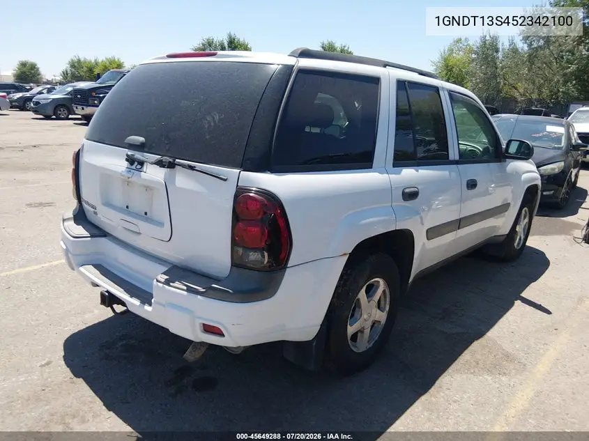 2005 Chevrolet Trailblazer Ls VIN: 1GNDT13S452342100 Lot: 45649288