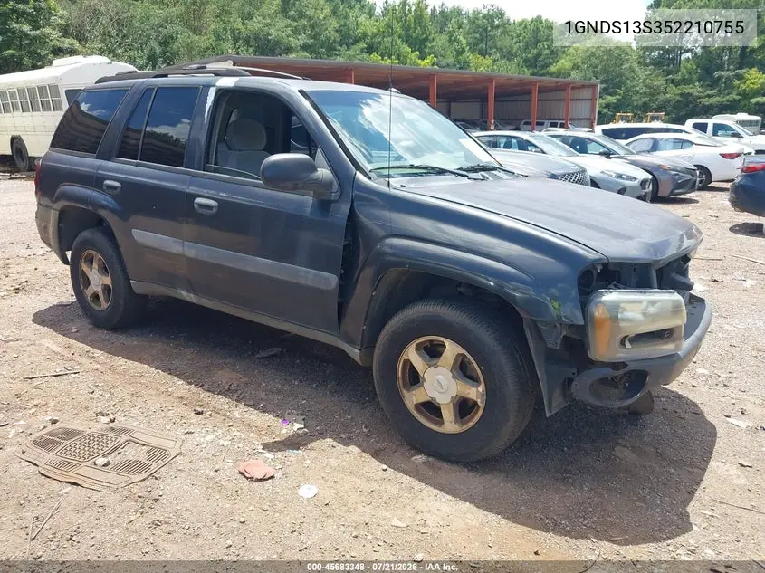 2005 Chevrolet Trailblazer Ls VIN: 1GNDS13S352210755 Lot: 45683348