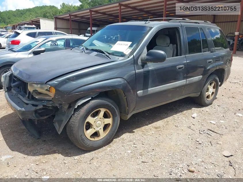 2005 Chevrolet Trailblazer Ls VIN: 1GNDS13S352210755 Lot: 45683348