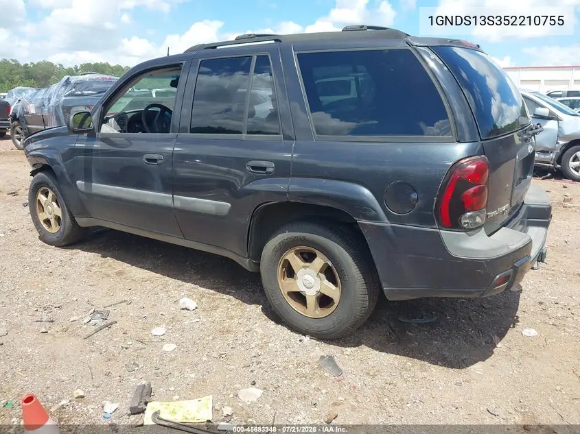 2005 Chevrolet Trailblazer Ls VIN: 1GNDS13S352210755 Lot: 45683348