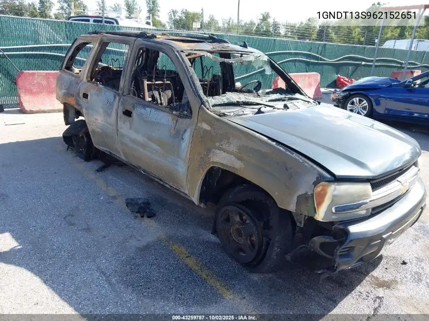 1GNDT13S962152651 2006 Chevrolet Trailblazer Ls