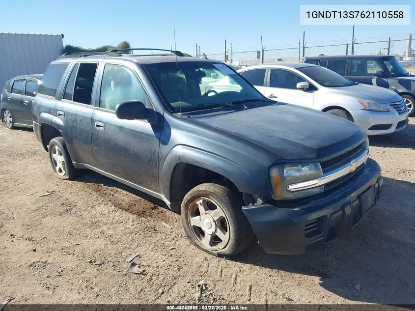 1GNDT13S762110558 2006 Chevrolet Trailblazer Ls