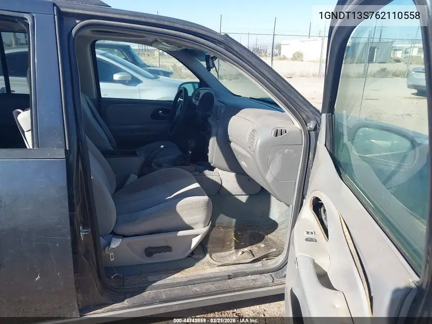 1GNDT13S762110558 2006 Chevrolet Trailblazer Ls