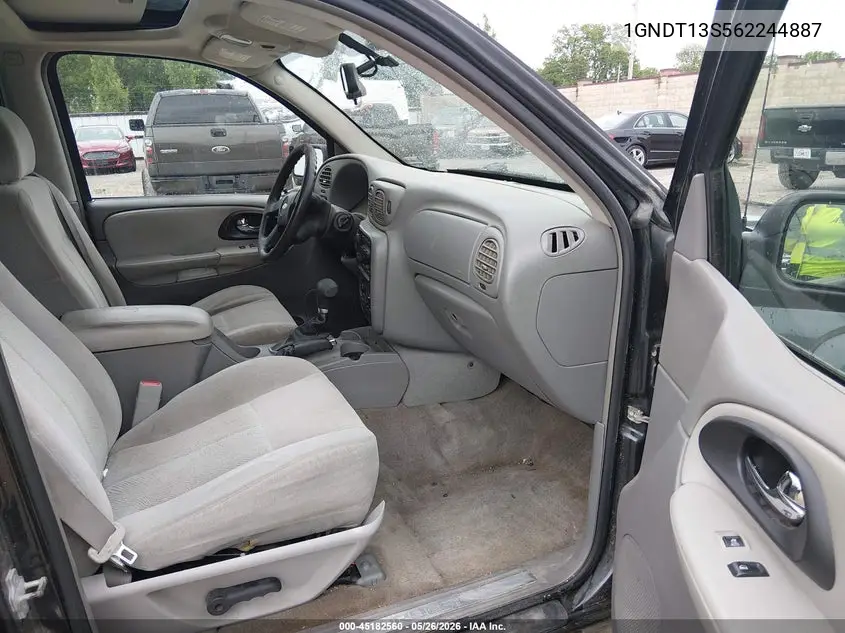 2006 Chevrolet Trailblazer Ls VIN: 1GNDT13S562244887 Lot: 45182560