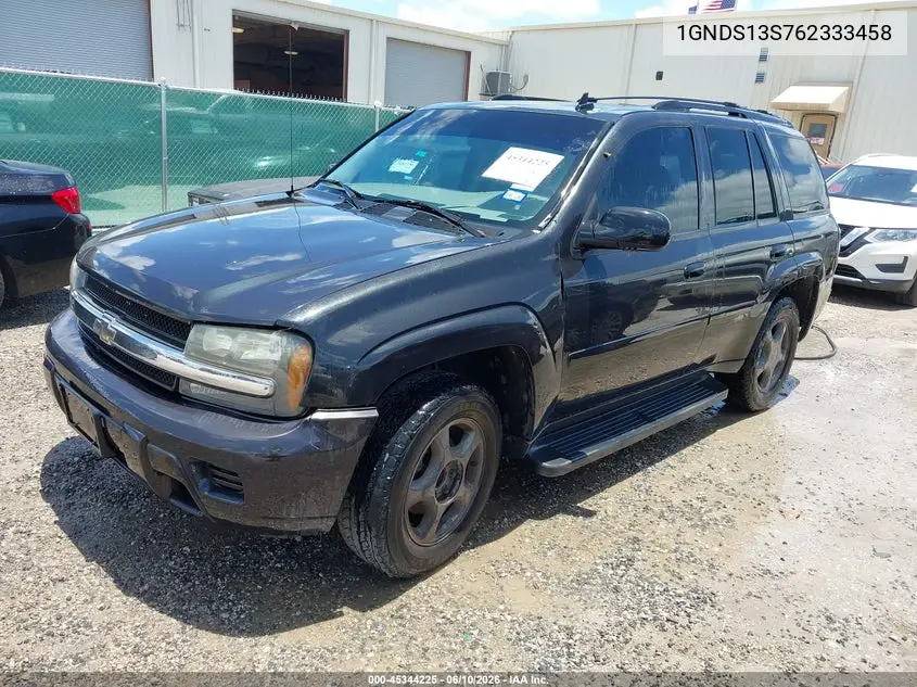 2006 Chevrolet Trailblazer Ls VIN: 1GNDS13S762333458 Lot: 45344225