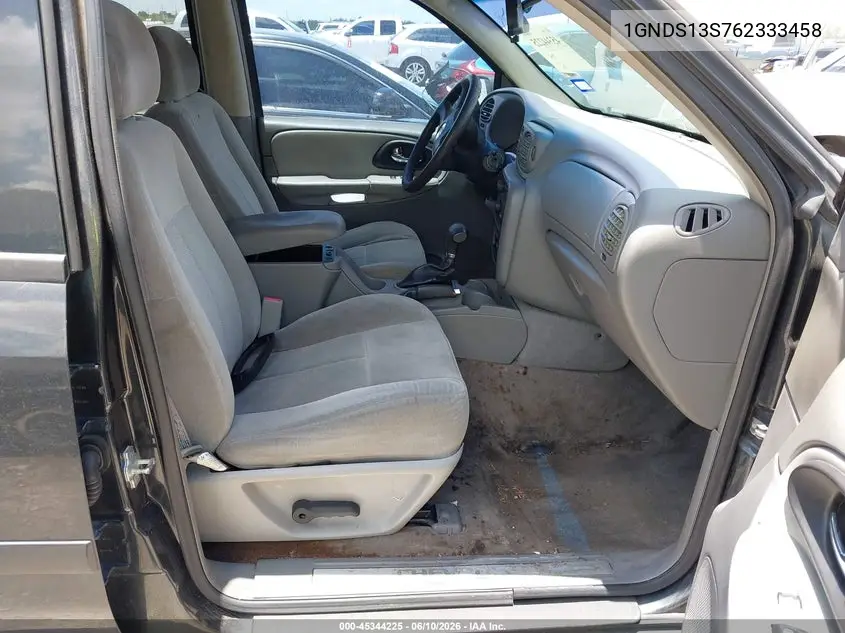 2006 Chevrolet Trailblazer Ls VIN: 1GNDS13S762333458 Lot: 45344225