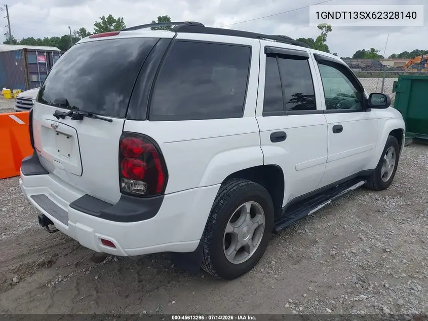 2006 Chevrolet Trailblazer Ls VIN: 1GNDT13SX62328140 Lot: 45613296