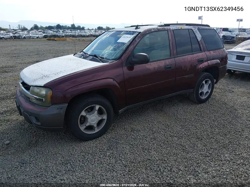 2006 Chevrolet Trailblazer Ls VIN: 1GNDT13SX62349456 Lot: 45629630
