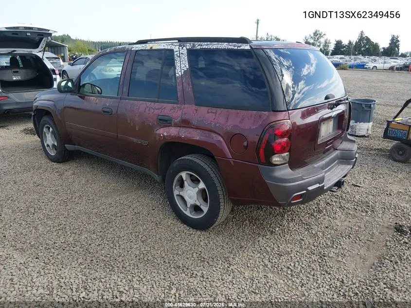 2006 Chevrolet Trailblazer Ls VIN: 1GNDT13SX62349456 Lot: 45629630