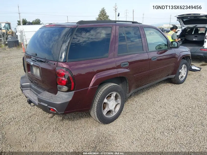 2006 Chevrolet Trailblazer Ls VIN: 1GNDT13SX62349456 Lot: 45629630