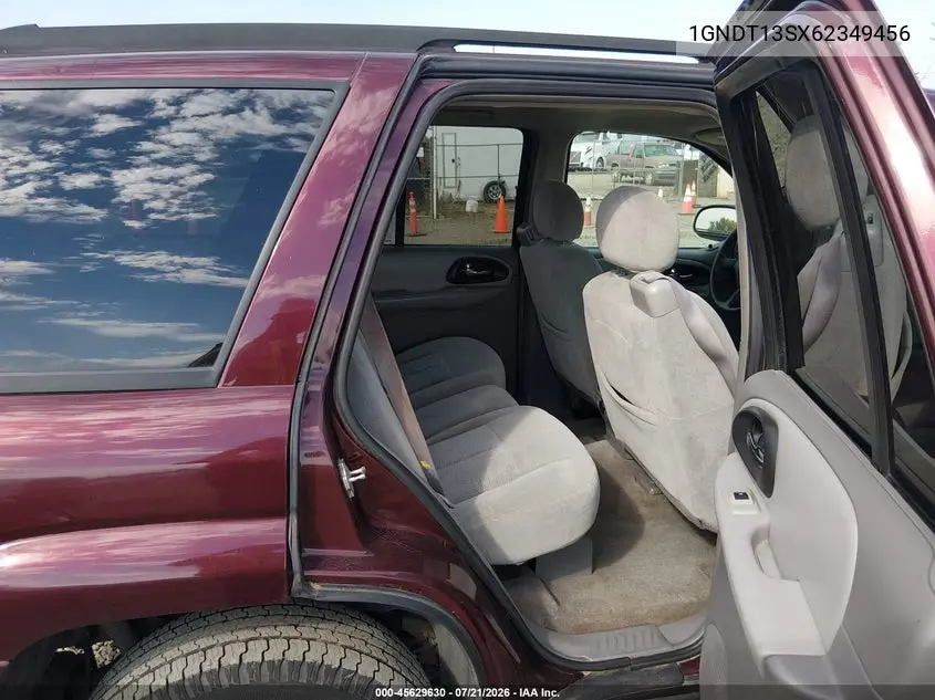 2006 Chevrolet Trailblazer Ls VIN: 1GNDT13SX62349456 Lot: 45629630
