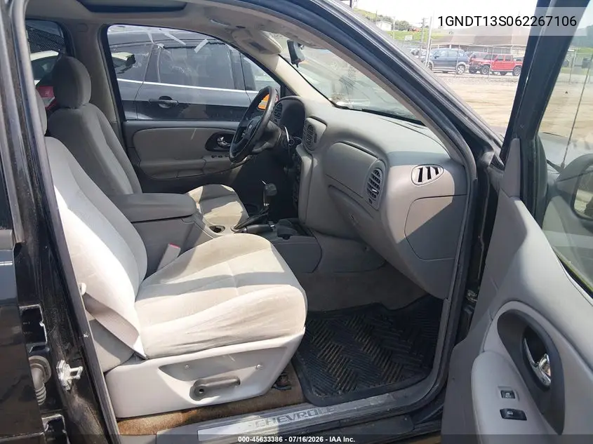 2006 Chevrolet Trailblazer Ls VIN: 1GNDT13S062267106 Lot: 45633386