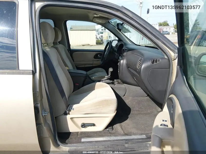 2006 Chevrolet Trailblazer Ls VIN: 1GNDT13S962103577 Lot: 45650723