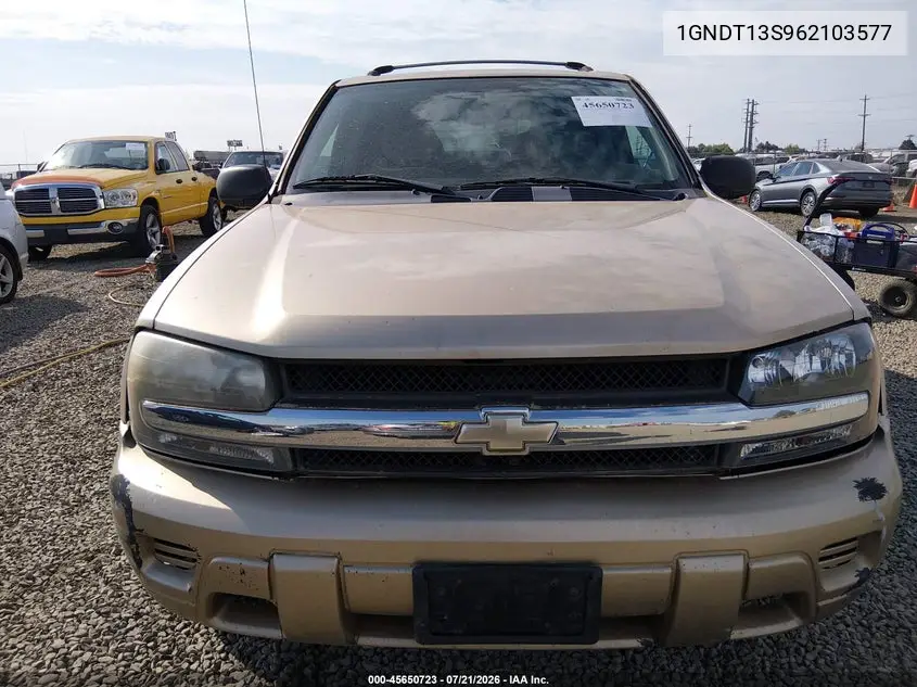 2006 Chevrolet Trailblazer Ls VIN: 1GNDT13S962103577 Lot: 45650723