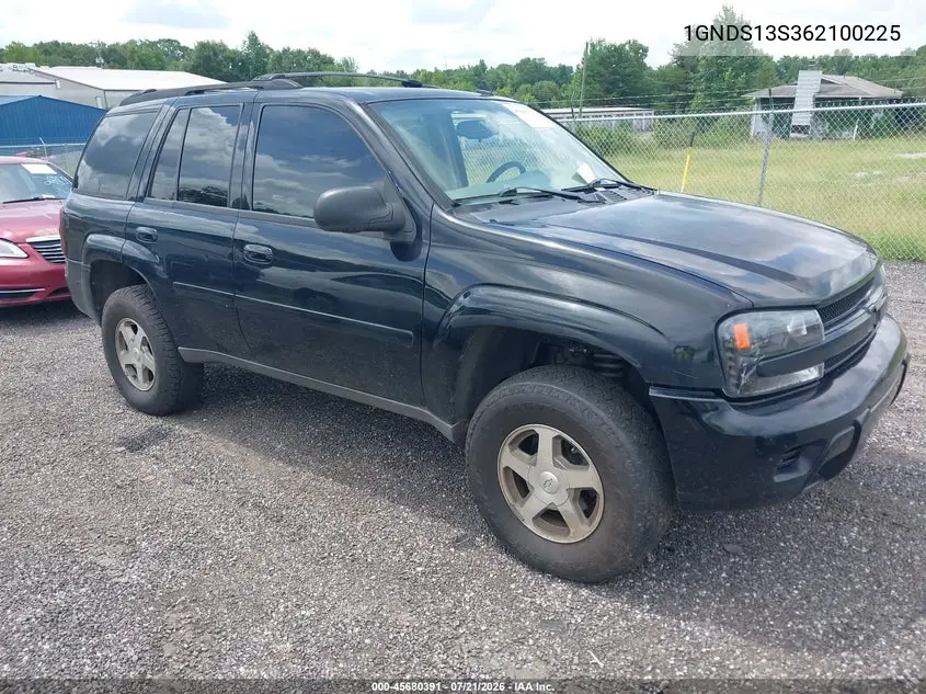 2006 Chevrolet Trailblazer Ls VIN: 1GNDS13S362100225 Lot: 45680391