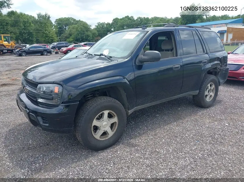 2006 Chevrolet Trailblazer Ls VIN: 1GNDS13S362100225 Lot: 45680391