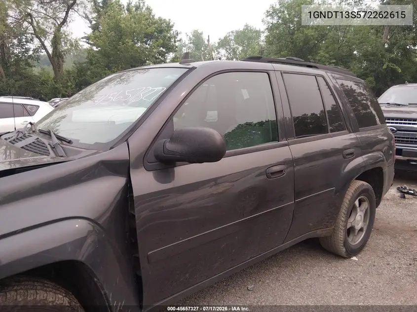 2007 Chevrolet Trailblazer Ls VIN: 1GNDT13S572262615 Lot: 45657327
