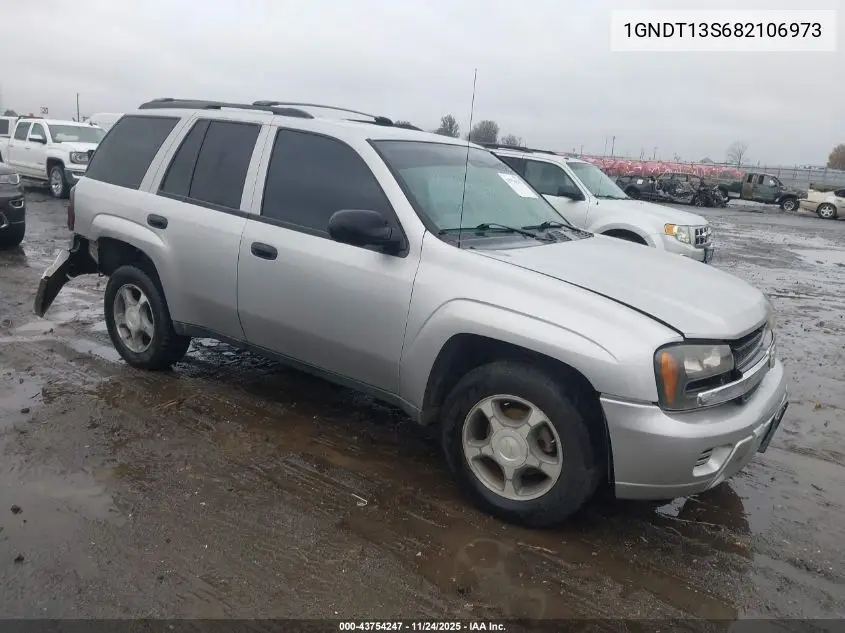 1GNDT13S682106973 2008 Chevrolet Trailblazer Fleet