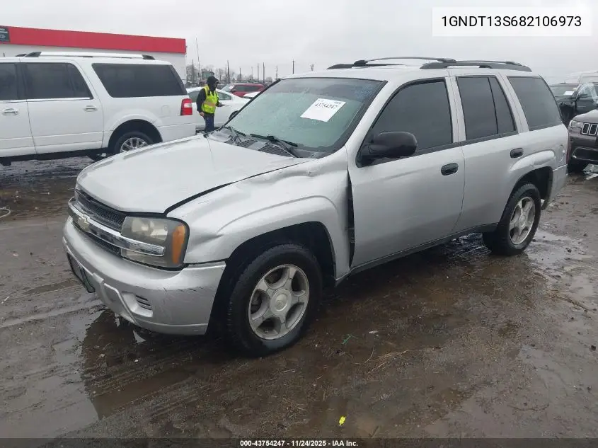 1GNDT13S682106973 2008 Chevrolet Trailblazer Fleet