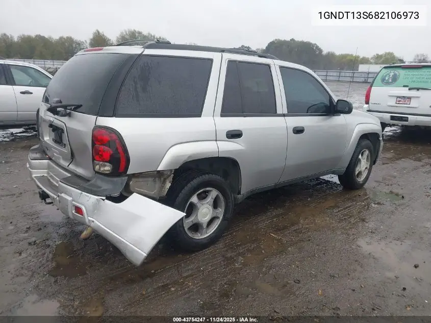 1GNDT13S682106973 2008 Chevrolet Trailblazer Fleet
