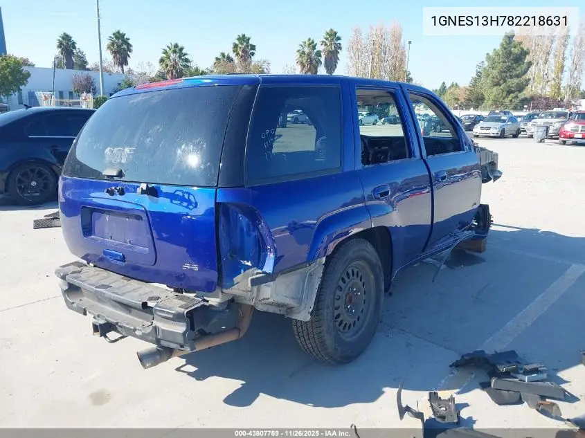 1GNES13H782218631 2008 Chevrolet Trailblazer Ss
