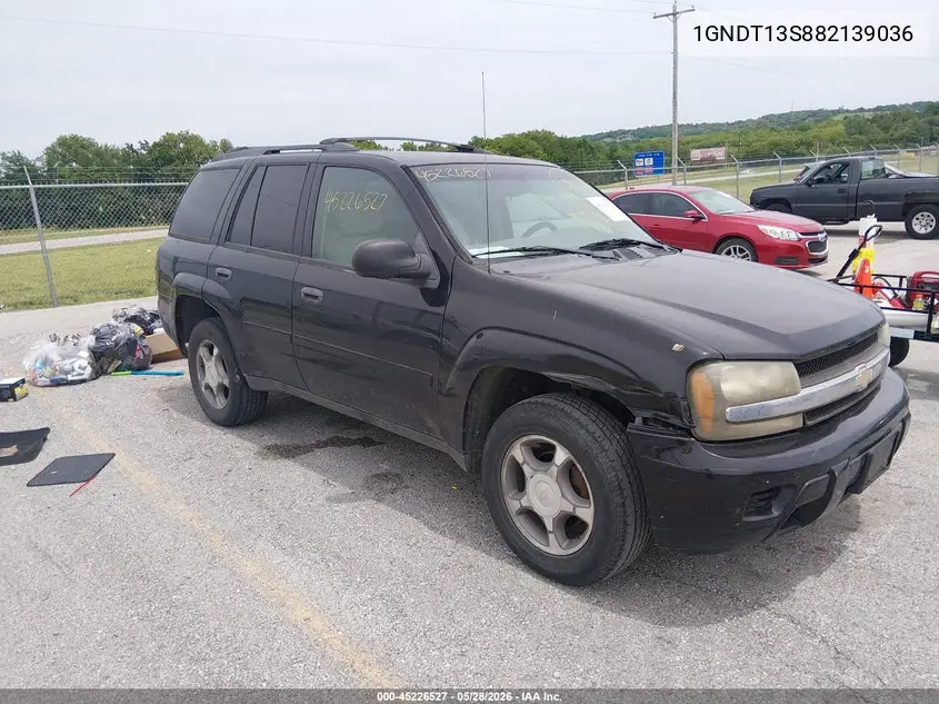 2008 Chevrolet Trailblazer Fleet VIN: 1GNDT13S882139036 Lot: 45226527