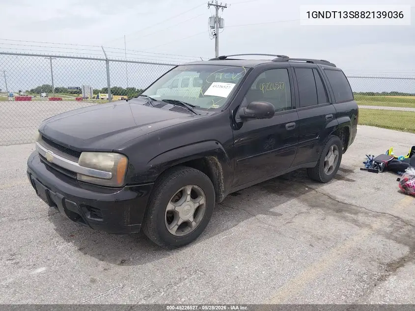 2008 Chevrolet Trailblazer Fleet VIN: 1GNDT13S882139036 Lot: 45226527