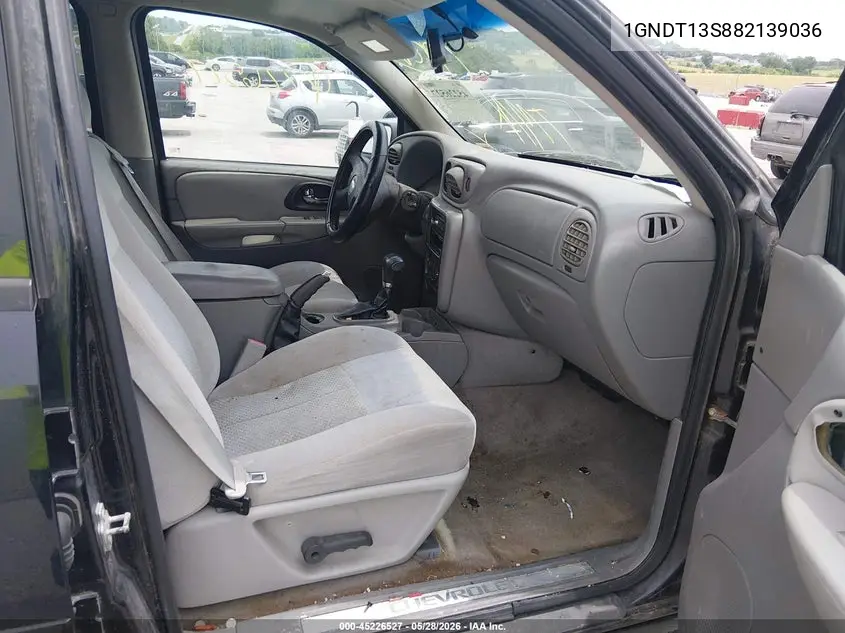 2008 Chevrolet Trailblazer Fleet VIN: 1GNDT13S882139036 Lot: 45226527