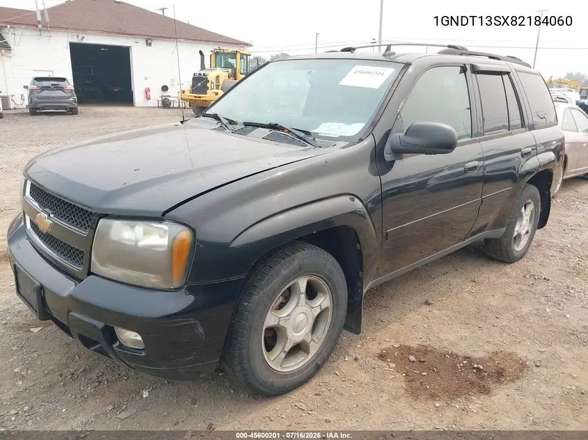 2008 Chevrolet Trailblazer Lt VIN: 1GNDT13SX82184060 Lot: 45600201