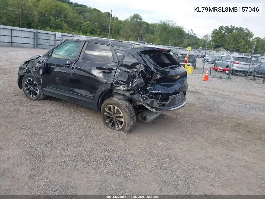 KL79MRSL8MB157046 2021 Chevrolet Trailblazer Awd Lt