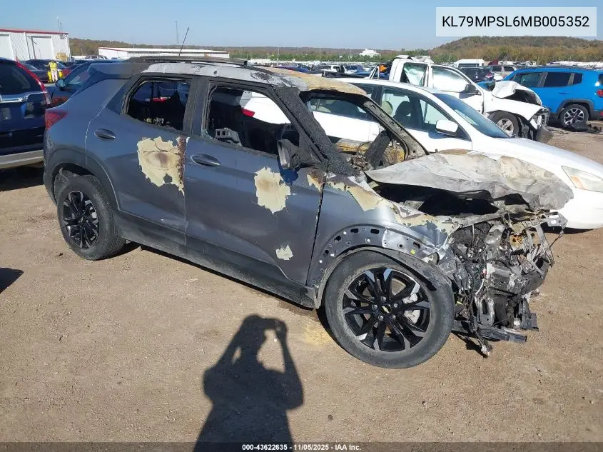OK1262223360 2021 Chevrolet Trailblazer Fwd Lt