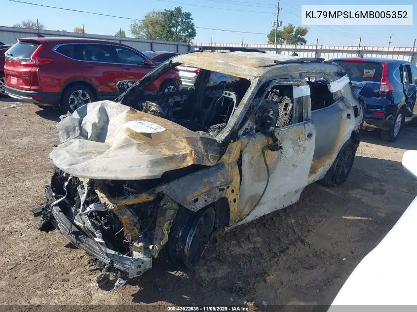 OK1262223360 2021 Chevrolet Trailblazer Fwd Lt