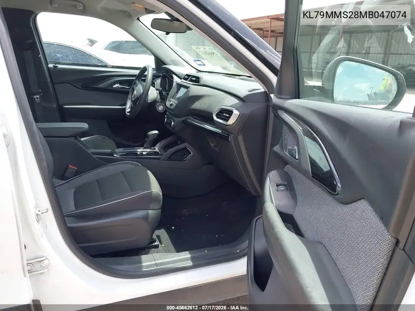 2021 Chevrolet Trailblazer Fwd Ls VIN: KL79MMS28MB047074 Lot: 45662612