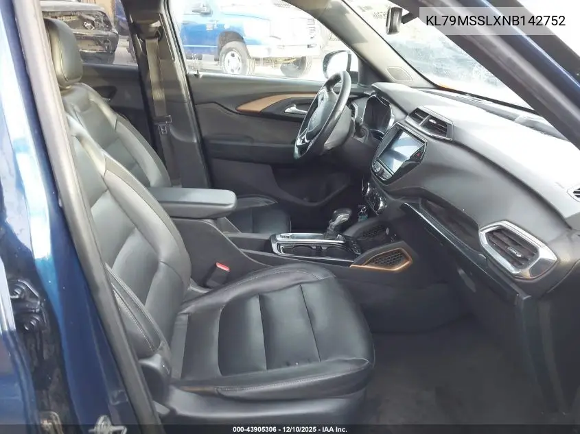 KL79MSSLXNB142752 2022 Chevrolet Trailblazer Awd Activ